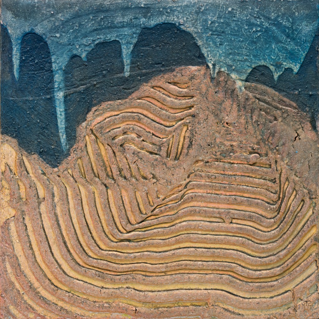 Coming Down 2026 12" x12"